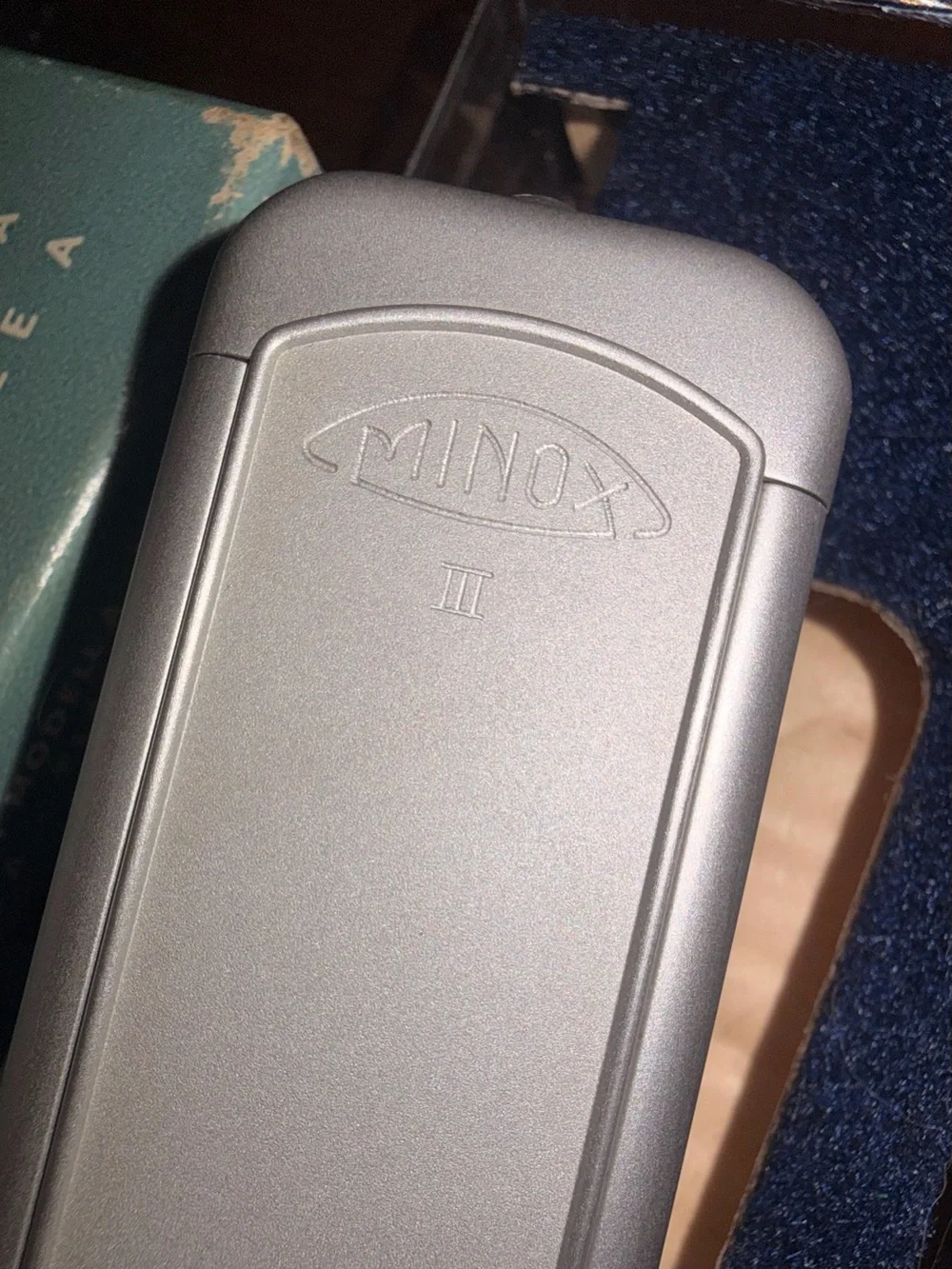 Minox IIIS Spy Subminiature Complan 15/3.5 w/ Flashgun Model A Original w/Manual